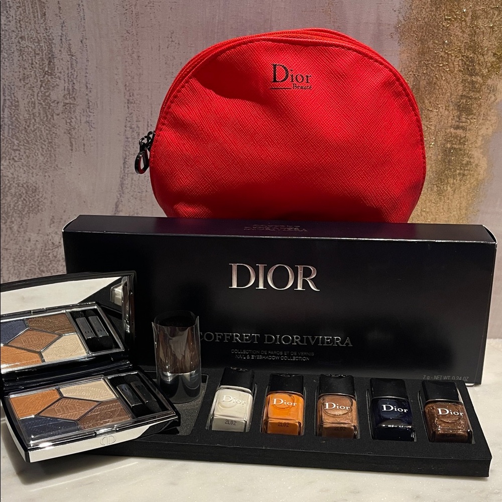 Dior Coffret Diorivera nail and eyeshadow collection